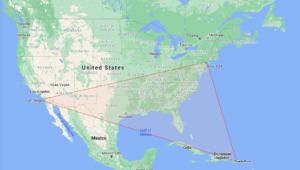 Example Service Area Map